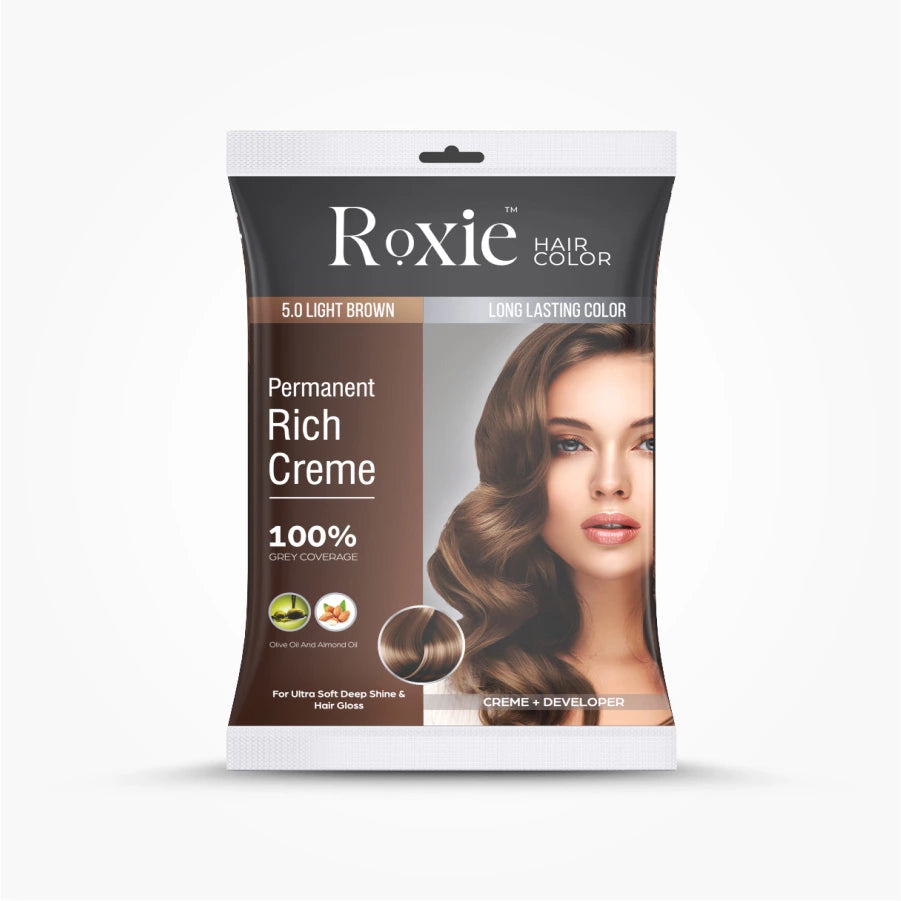 Roxie hair color sachet light brown
